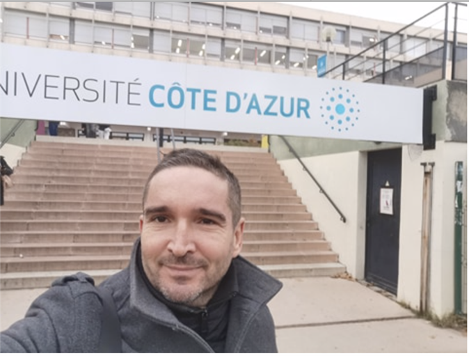 Predare la Universitatea din Nisa, decembrie 2019